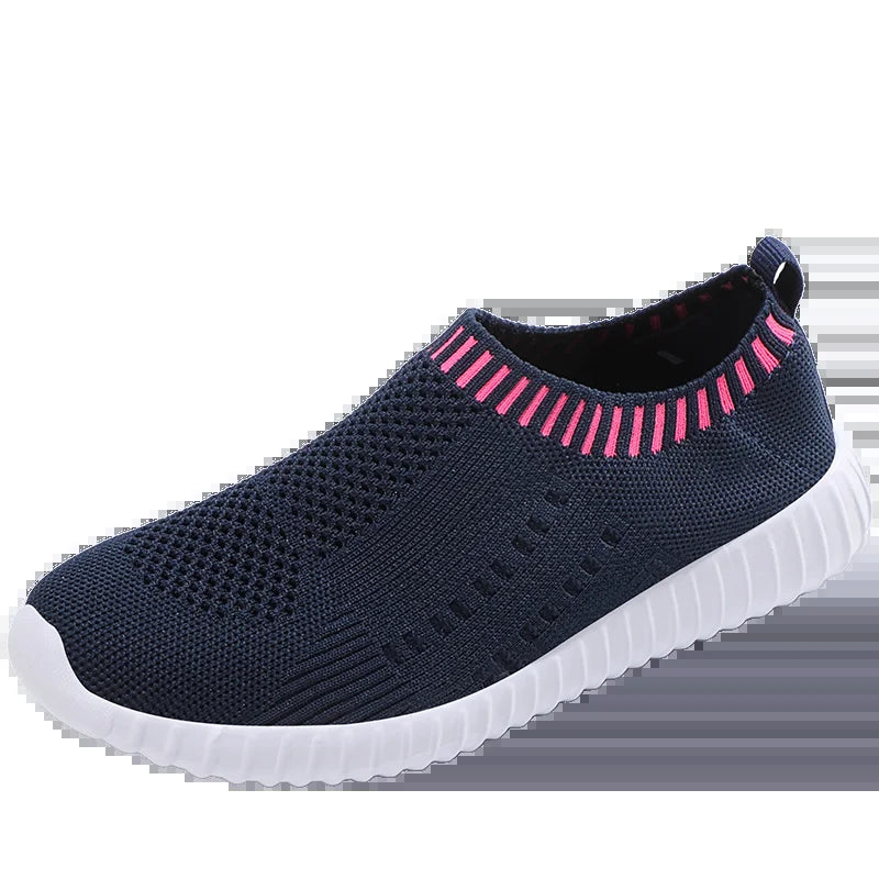 Women Casual Sneakers Mesh Breathable Sport Shoes for Woman Vulcanized Shoes Summer Female Socks Walking Shoes Woman Footwear
