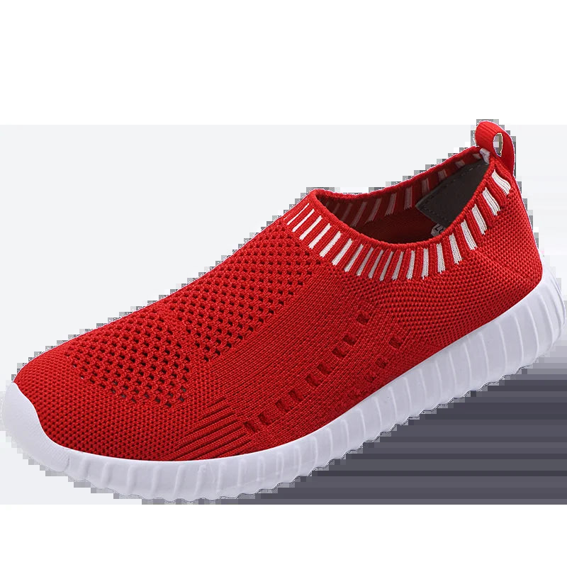 Women Casual Sneakers Mesh Breathable Sport Shoes for Woman Vulcanized Shoes Summer Female Socks Walking Shoes Woman Footwear
