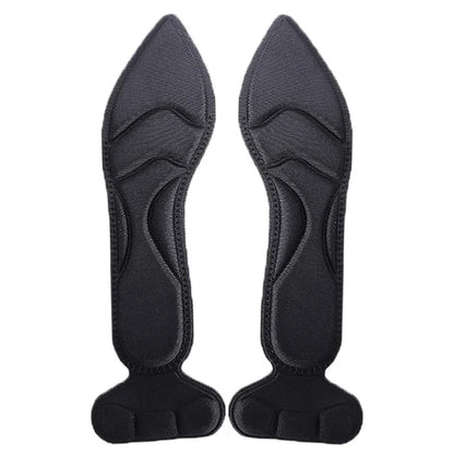 7D Soft Memory Foam Insole Pad Inserts Heel Post Back Breathable Anti-Slip for Women High Heel Shoe Shoe Arch Support Insoles