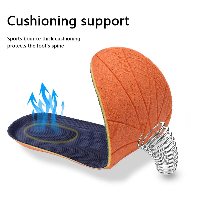 Men'S and Women'S Universal Sole Flat Insole Flat Foot Insole Support Insole Orthopedic Massage Mat Sports Insole LD-1