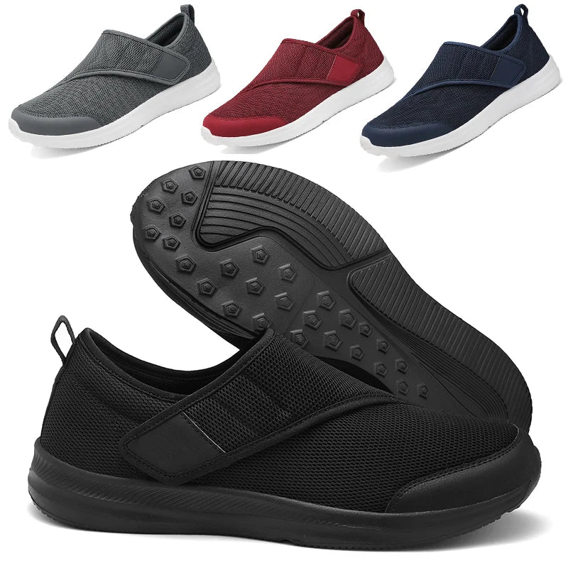 Women Orthopedics Wide Feet Swollen Walking Casual Shoes Unisex Thumb Eversion Adjusting Soft Comfortable Diabetic Man Shoes