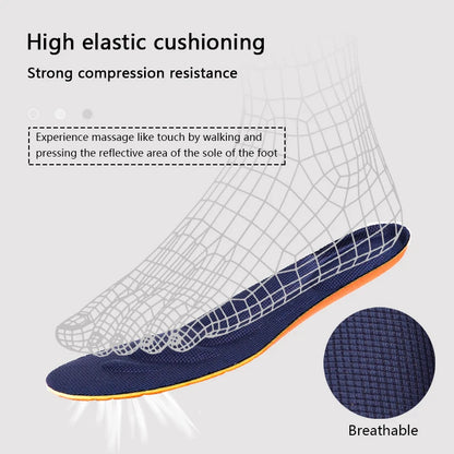 Men'S and Women'S Universal Sole Flat Insole Flat Foot Insole Support Insole Orthopedic Massage Mat Sports Insole LD-1
