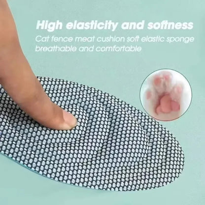 2/4Pcs Memory Foam Orthopedic Insoles Shoes Men Women Nano Antibacterial Deodorization Insole Sweat Absorption Running Cushion
