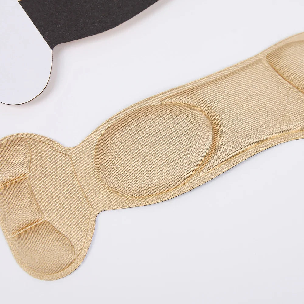 7D Soft Memory Foam Insole Pad Inserts Heel Post Back Breathable Anti-Slip for Women High Heel Shoe Shoe Arch Support Insoles
