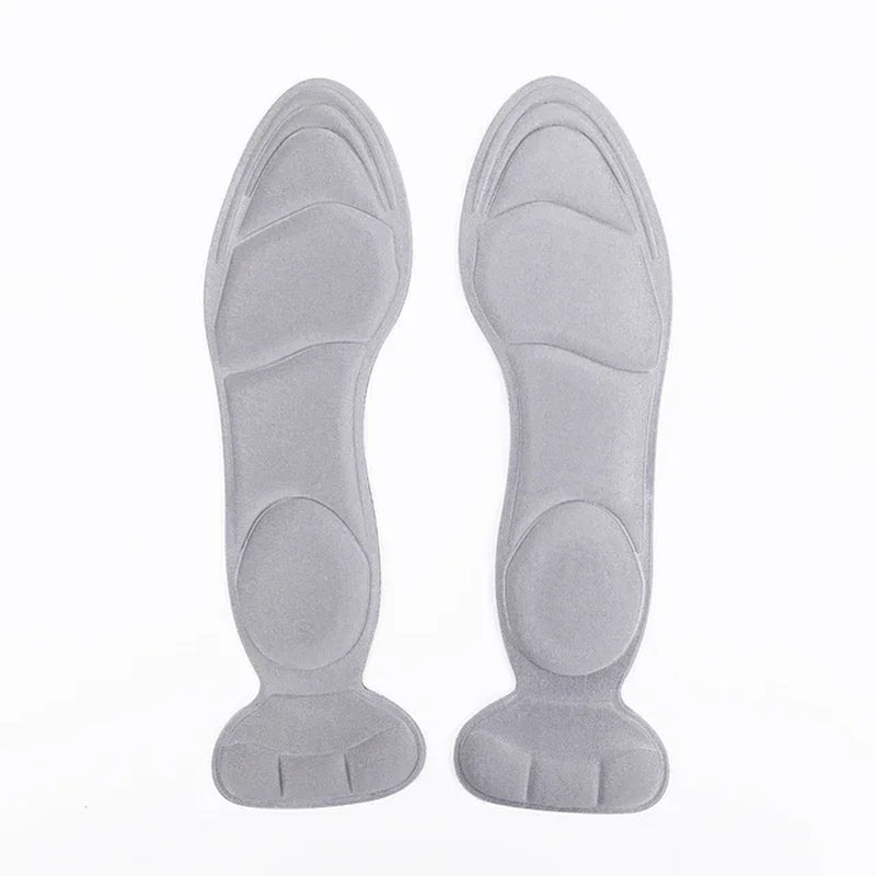 7D Soft Memory Foam Insole Pad Inserts Heel Post Back Breathable Anti-Slip for Women High Heel Shoe Shoe Arch Support Insoles
