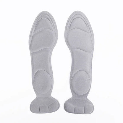 7D Soft Memory Foam Insole Pad Inserts Heel Post Back Breathable Anti-Slip for Women High Heel Shoe Shoe Arch Support Insoles