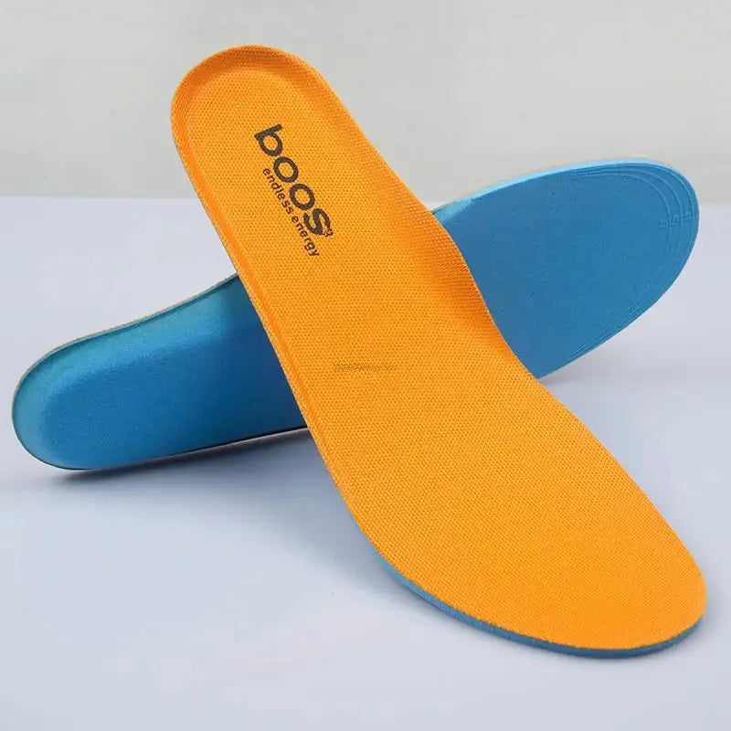 Sports Shock-Absorbing Insoles Soft Breathable Deodorant Cushion Shoe Inserts Running Anti-Slip Template for Men Women Insole