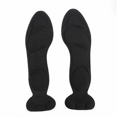 7D Soft Memory Foam Insole Pad Inserts Heel Post Back Breathable Anti-Slip for Women High Heel Shoe Shoe Arch Support Insoles